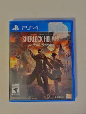 Sherlock Holmes: The Devil's Daughter (Sony PlayStation 4, 2016) Video Game Used